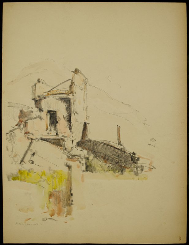 1952 - Formia - Rovine di guerra sull'Appia